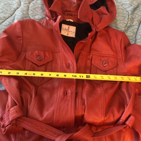 Vintage Wilson leather trench - Picture 6 of 16